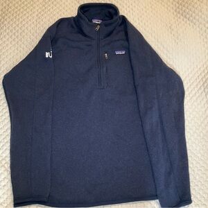 Patagonia Dark Blue Full-Zip Fleece Jacket